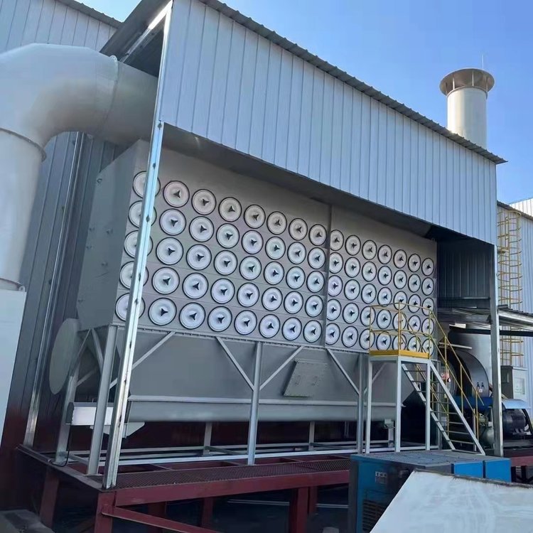 鋁粉廠粉末濾筒除塵器