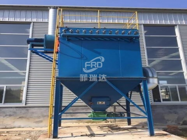 石料鑄造廠單機(jī)袋式除塵器