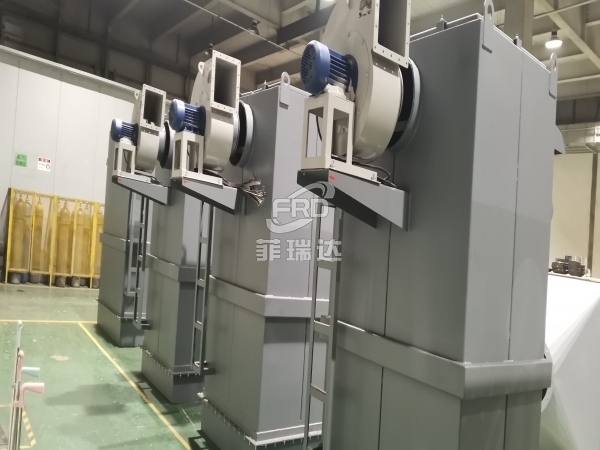 碳素廠倉(cāng)頂布袋除塵器