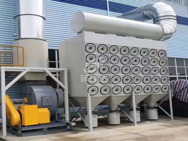 粉煤灰除塵裝置 濾筒除塵器 風(fēng)量可選