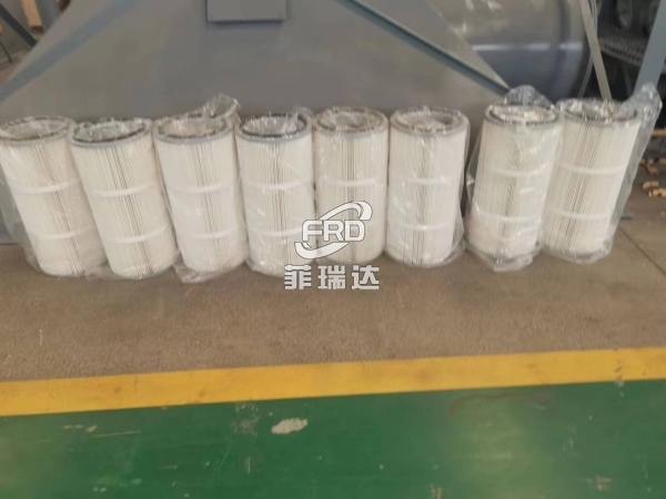 防靜電覆膜除塵濾筒